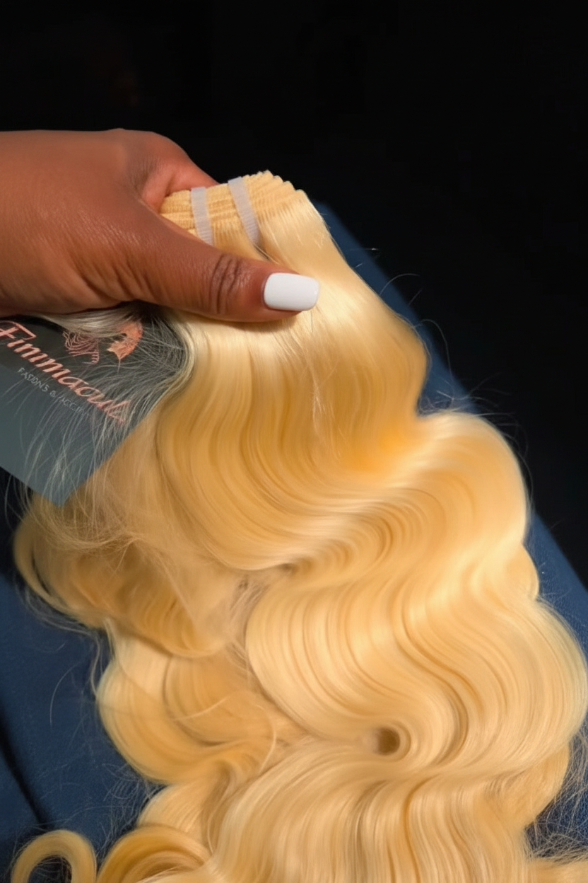 613 Blonde Body Wave premium 100% human hair bundle