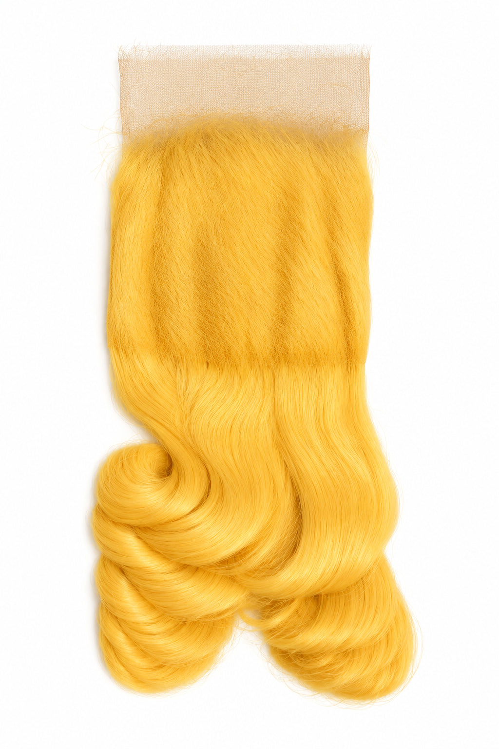 613 Loose Wave Closure hair extension with loose waves texture