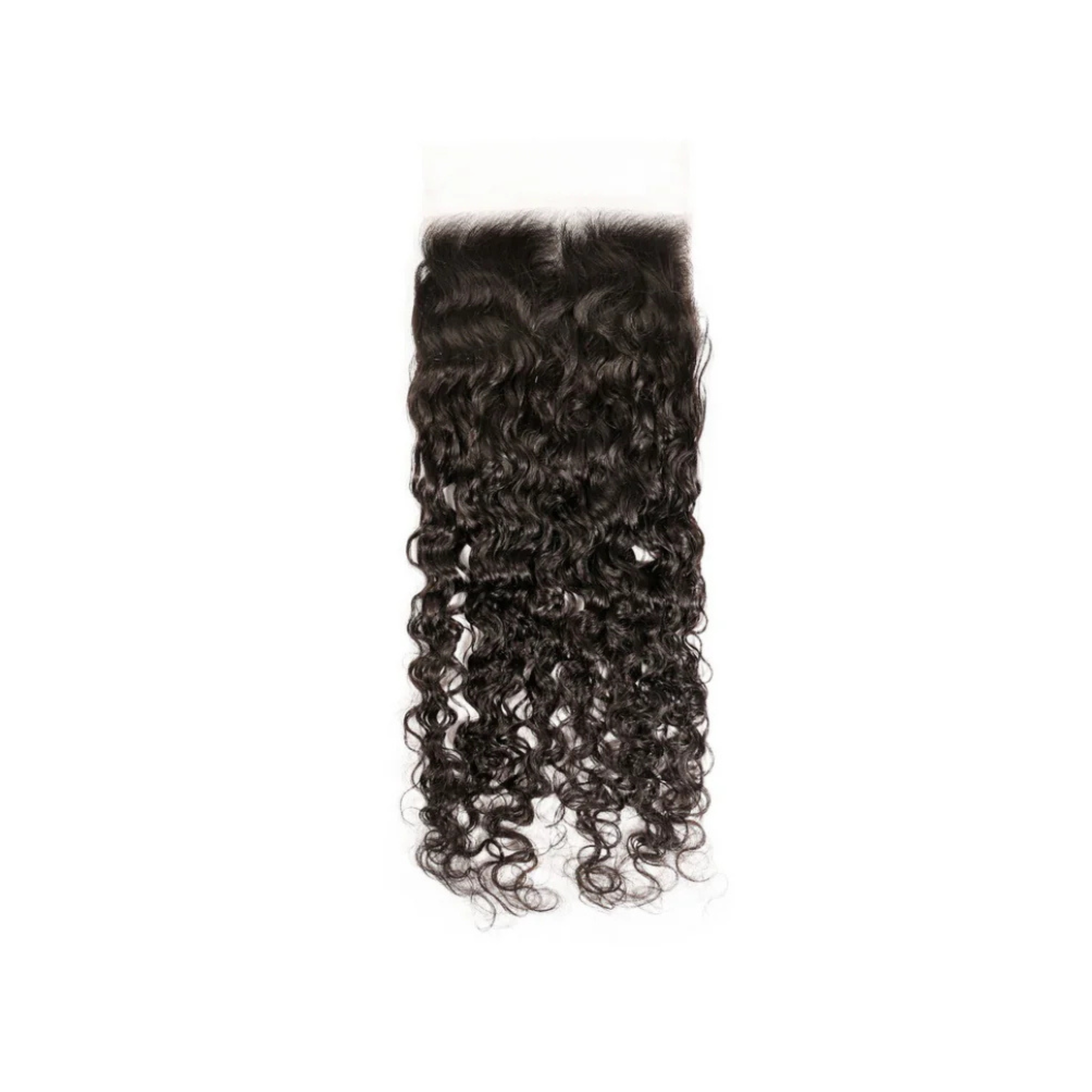 Vietnamese Raw 5x5 closure with soft, voluminous Burmese curls on natural hair