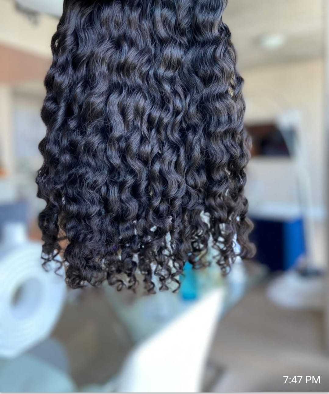 Cambodian True Curly 16 to 30 inch natural curly hair bundles with tight curls and natural volume