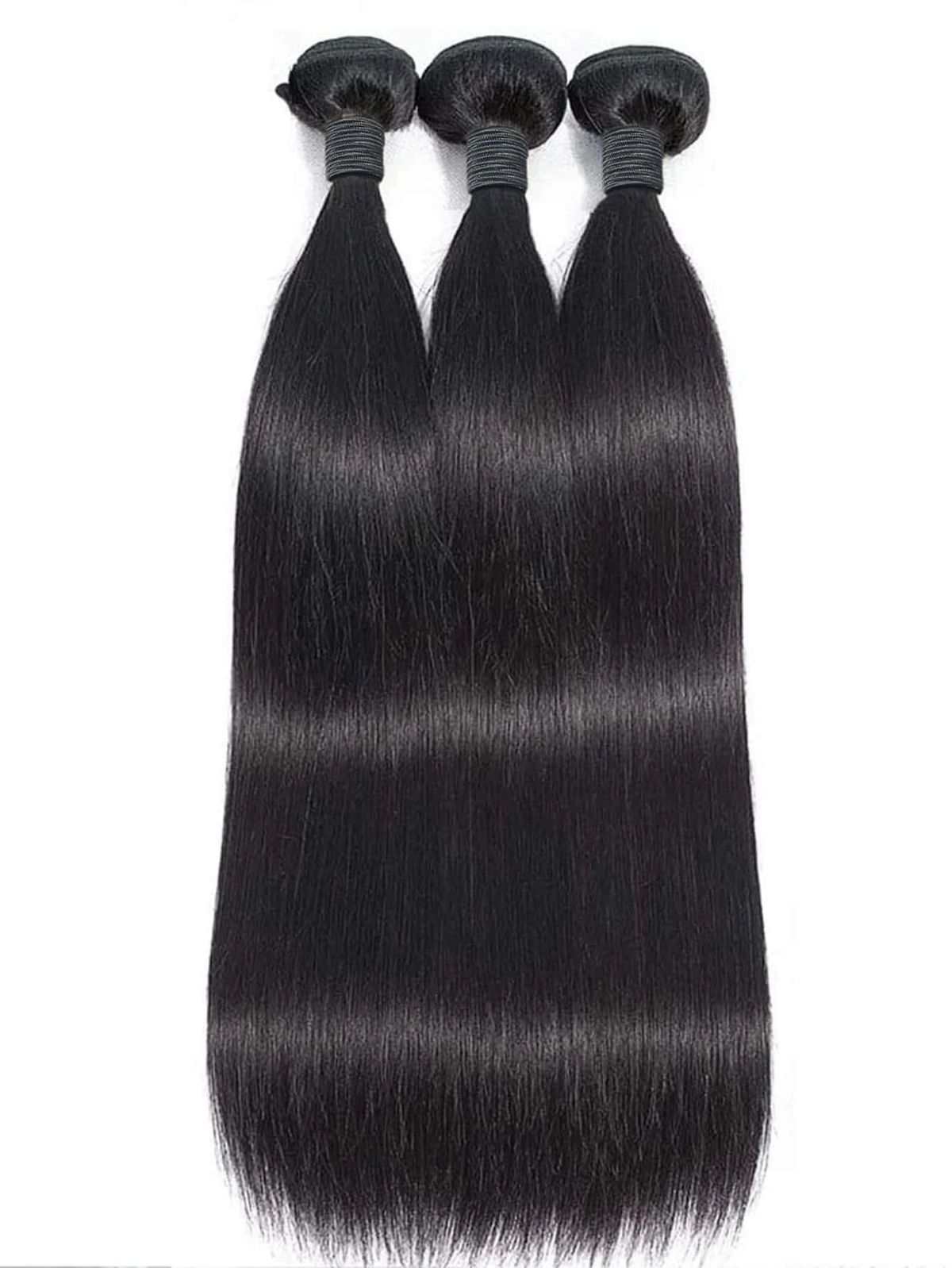 Malaysian Virgin Straight Bundles 16"-30" smooth, silky, lightweight hair extensions with natural shine and versatility