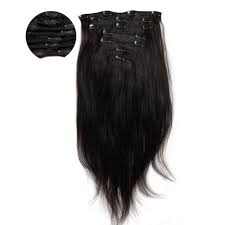 Clip-In Hair Extensions with 10 Clips - Straight Style