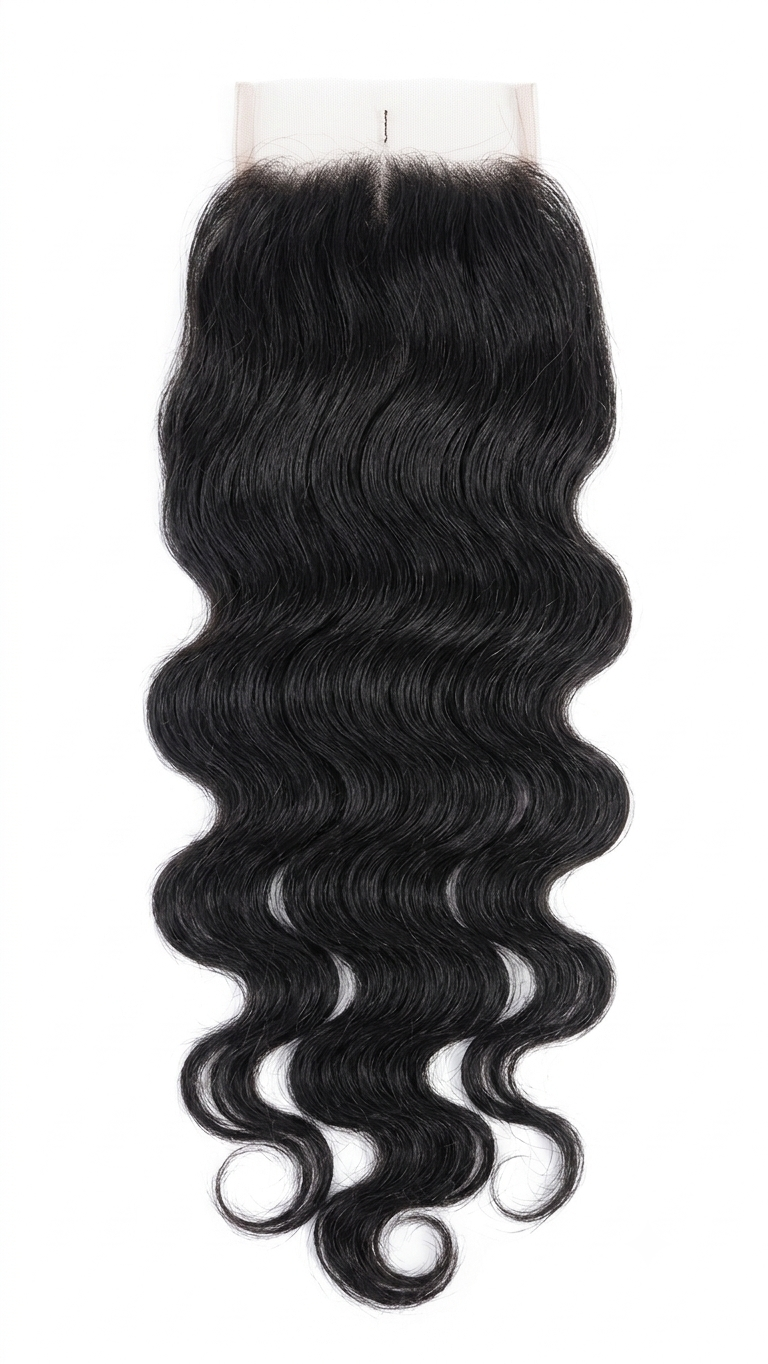 Cambodian Raw Wavy Curly 5×5 Closure