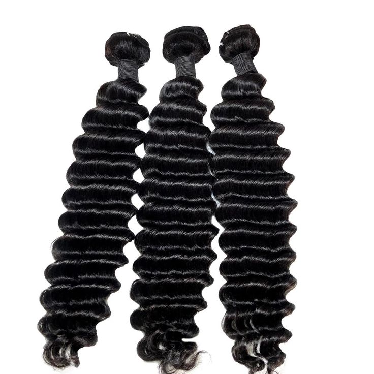 Malaysian Virgin Deep Wave Bundles 16"-30"