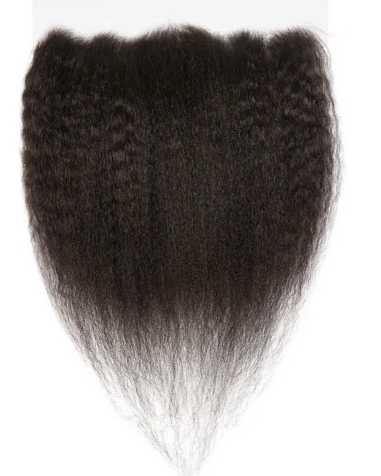 Frontal hairpiece with kinky texture Frontal - Kinky