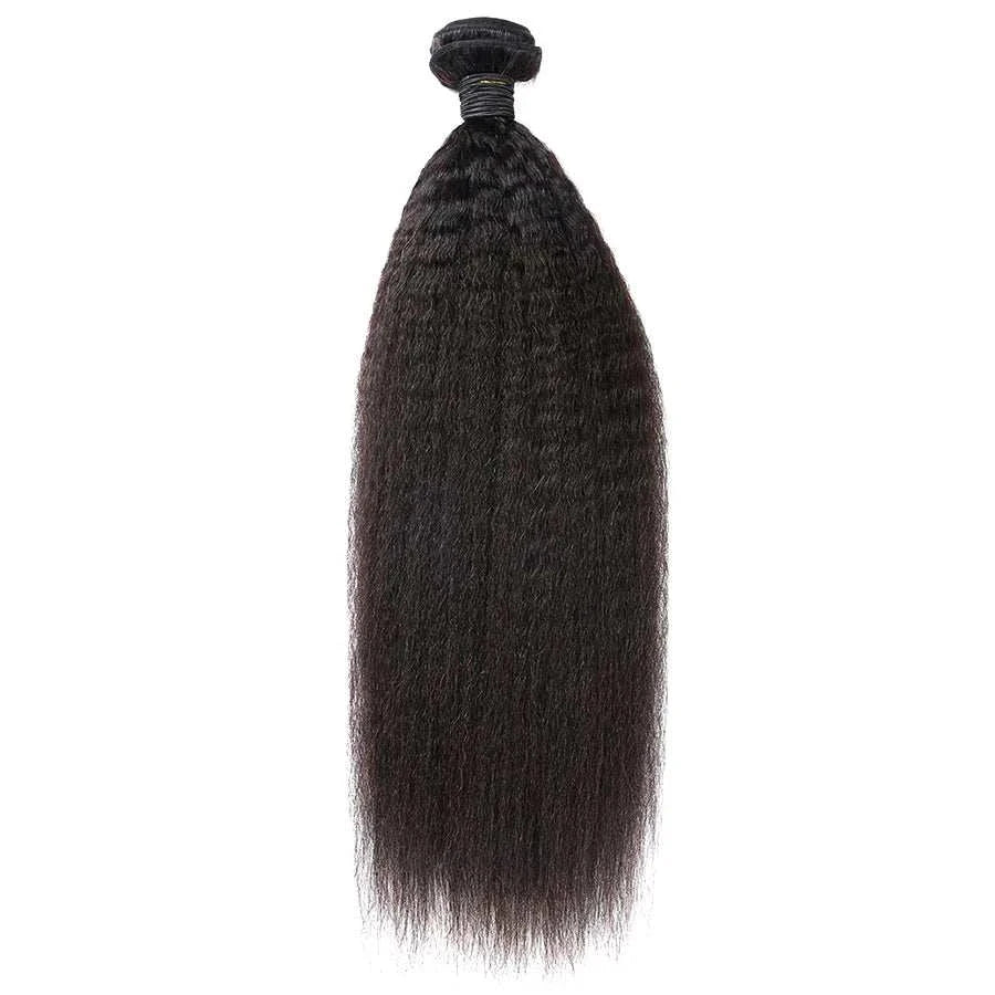 Kinky hair bundle, premium 100% human hair, natural kinky texture, versatile styling, available in 14”-30” lengths Hair Bundle Kinky